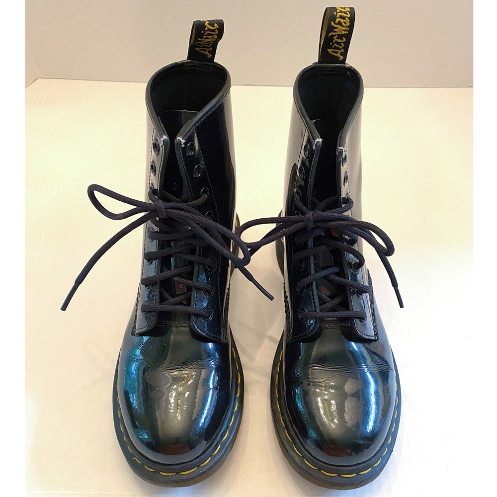 Dr. Martens 1460 Patent Leather Lace Up Boots EUC - Picture 16 of 16
